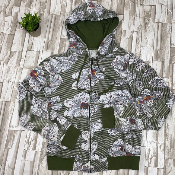 Ezekiel Tops - Ezekiel Floral Full Zip Hoodie